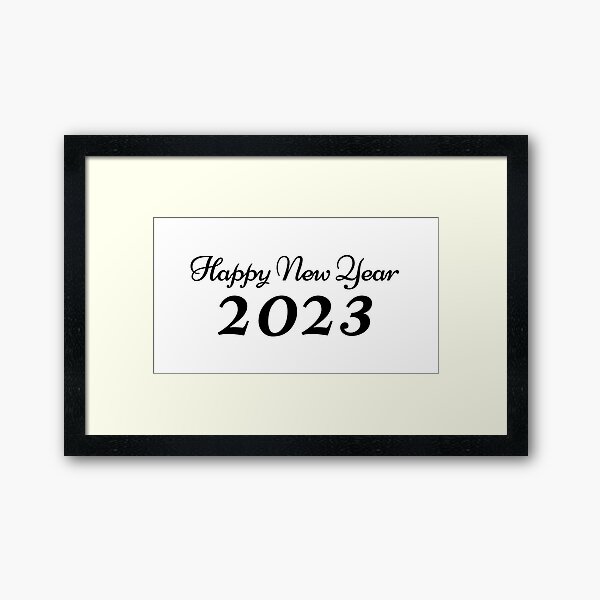 Item preview, 2023 simple elegant  black and white sticker pack 2023 pattern designed and sold by PassageDisco.