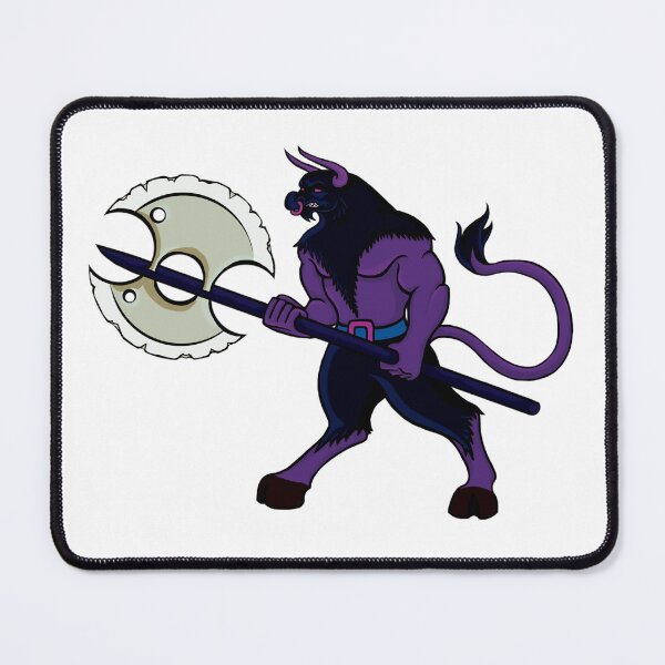 Item preview, Minotaur in purple designed and sold by BeccaDoodles.