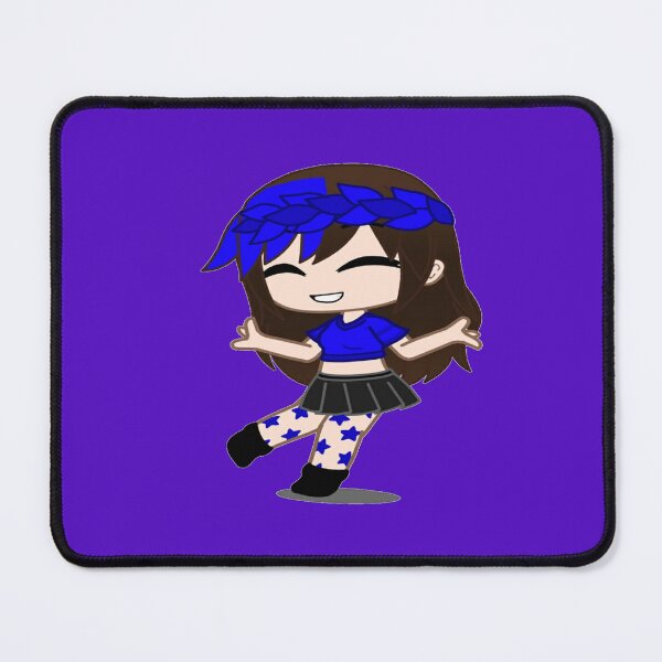Item preview, Gacha club girl. Girl with pop style and skirt. Gacha girl with ribbon of leaves in her hair.. designed and sold by gachanime.