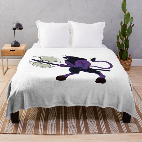 Item preview, Minotaur in purple designed and sold by BeccaDoodles.
