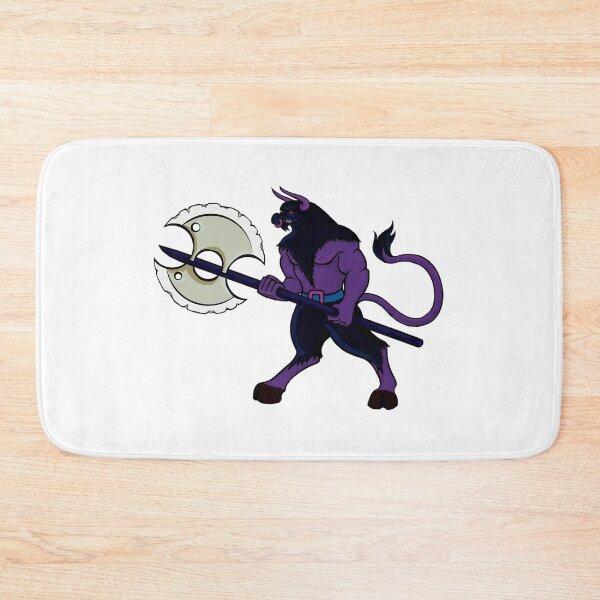 Item preview, Minotaur in purple designed and sold by BeccaDoodles.