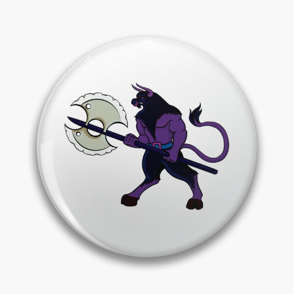 Item preview, Minotaur in purple designed and sold by BeccaDoodles.
