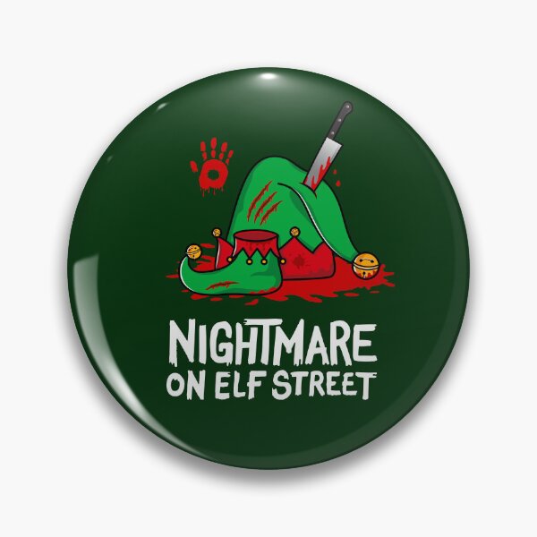 Item preview, Nightmare On Elf Street designed and sold by Katrina Sutton.