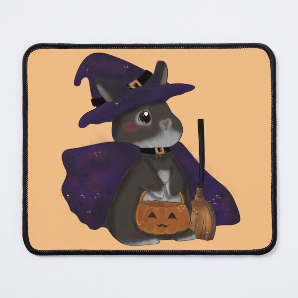 Item preview, Bunny Little Witch left _ Bunniesmee Halloween Edition  designed and sold by bunniesmee.