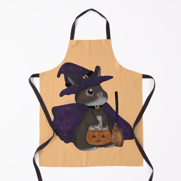 Item preview, Bunny Little Witch left _ Bunniesmee Halloween Edition designed and sold by bunniesmee.