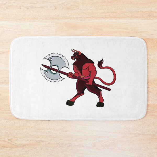 Item preview, Minotaur in red designed and sold by BeccaDoodles.