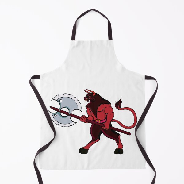 Item preview, Minotaur in red designed and sold by BeccaDoodles.