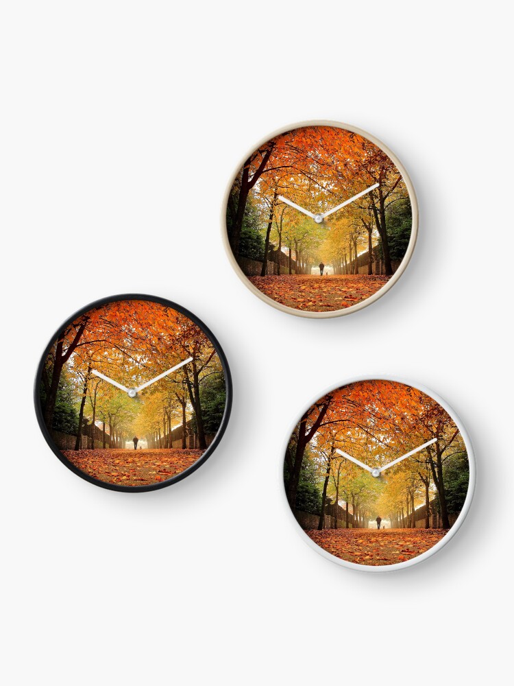 Thumbnail 3 of 4, Clock, Autumn Canopy designed and sold by Coigach.