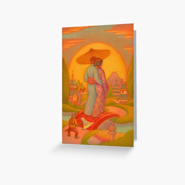 The Mikado Greeting Card