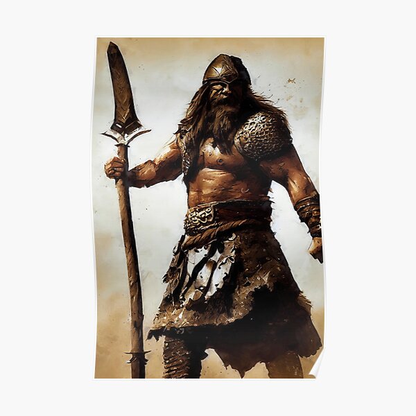 "Viking Warrior" Poster for Sale by ErianAndre Redbubble