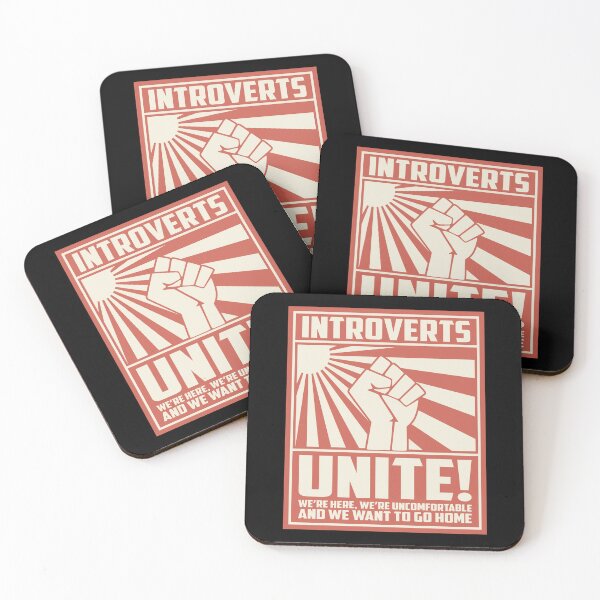 Item preview, Introverts Unite designed and sold by TheGrooveShack.