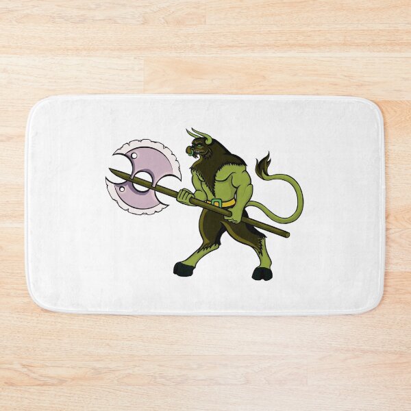 Item preview, Minotaur in yellow designed and sold by BeccaDoodles.