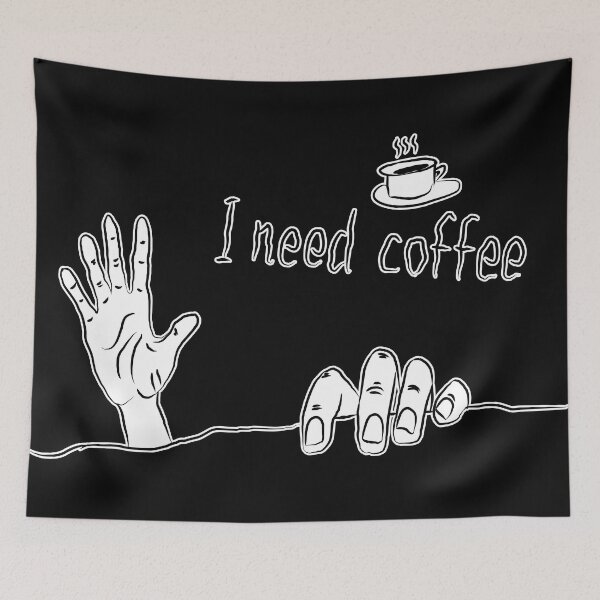 Item preview, i need coffee_Coffein Powers designed and sold by jessie848v.