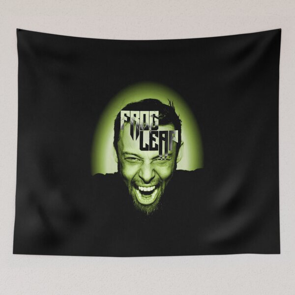 Item preview, Frog Leap Studios Leo Moracchioli portrait olive green growl scream FLS fan art designed and sold by IMNIUM.