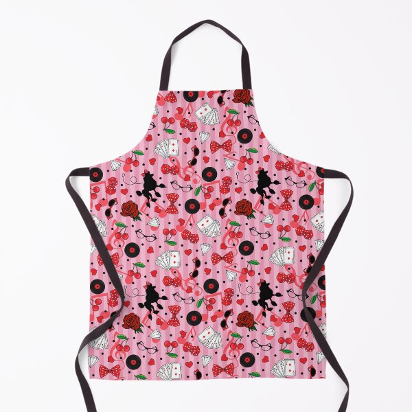 Item preview, Rockabilly 1950s Rock and Roll Vintage Pattern designed and sold by HotHibiscus.