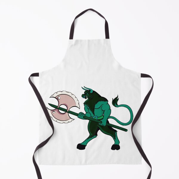 Item preview, Minotaur in green designed and sold by BeccaDoodles.