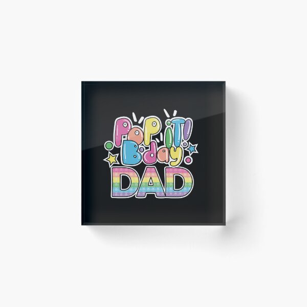 Item preview, Pop It Bday Father From Birthday Boy Fidget Sticker designed and sold by Tranquilharris.