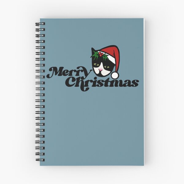 Item preview, Merry Christmas Tuxie Cat designed and sold by FrictionMaxxing.