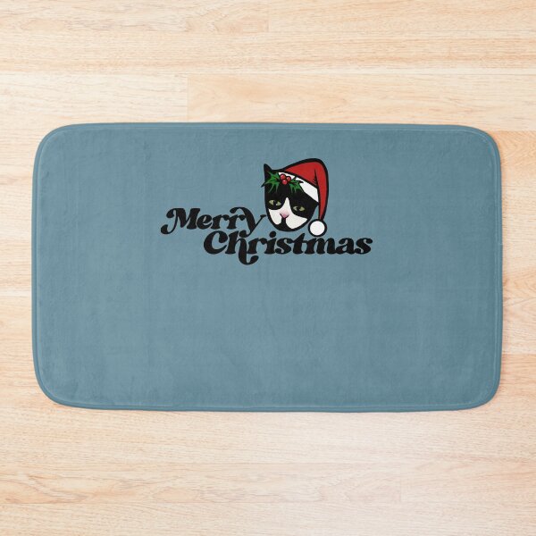 Item preview, Merry Christmas Tuxie Cat designed and sold by FrictionMaxxing.