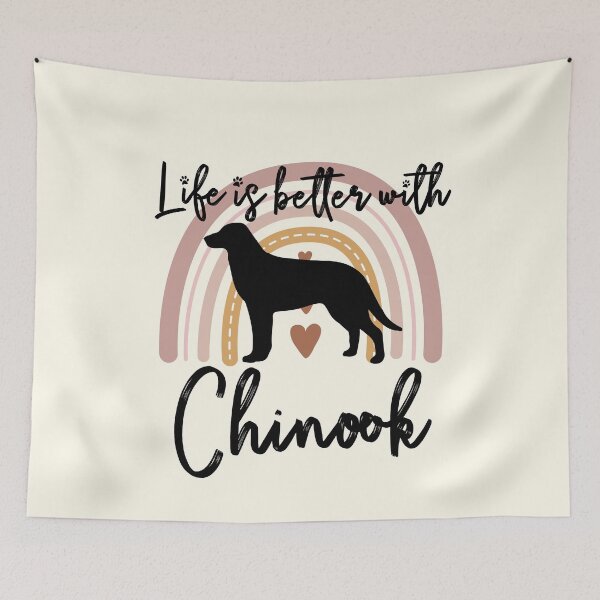 Item preview, Chinook Dog Rainbow Aesthetic Boho designed and sold by rafaeltto.