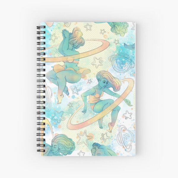 Planetary Bodies - Pretend Spiral Notebook