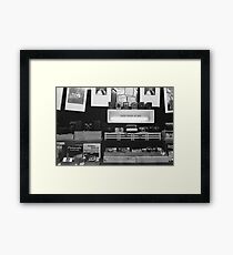 Analogue Enterprise Framed Print