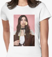 dua lipa Women's Fitted T-Shirt