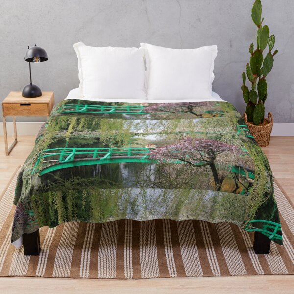 Item preview, The Bridge in Monet's Garden and water lillies paintings designed and sold by MonicaArtist.