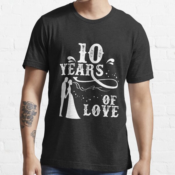 10th anniversary t shirt design