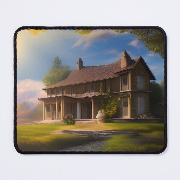 Item preview, Vintage House Bathing In The Morning Sun designed and sold by PopArtAllStar.
