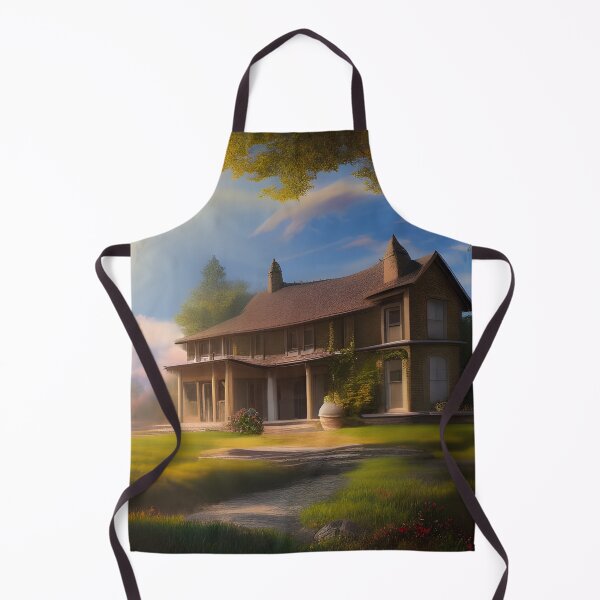 Item preview, Vintage House Bathing In The Morning Sun designed and sold by PopArtAllStar.