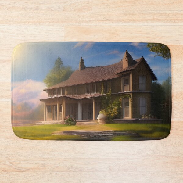 Item preview, Vintage House Bathing In The Morning Sun designed and sold by PopArtAllStar.