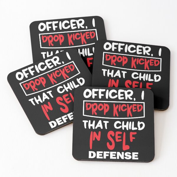 Item preview, Officer I drop kicked that child In self defense designed and sold by Alacenakartd.