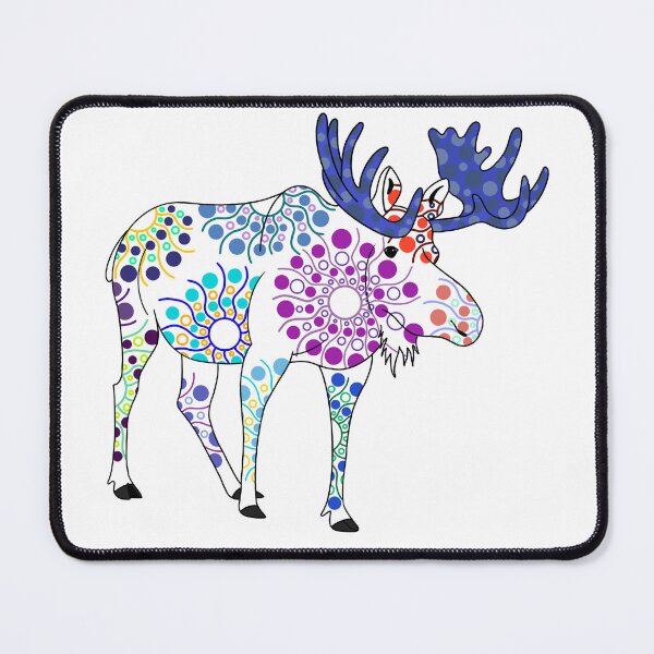 Item preview, Moose with Designs designed and sold by Leah Haas.