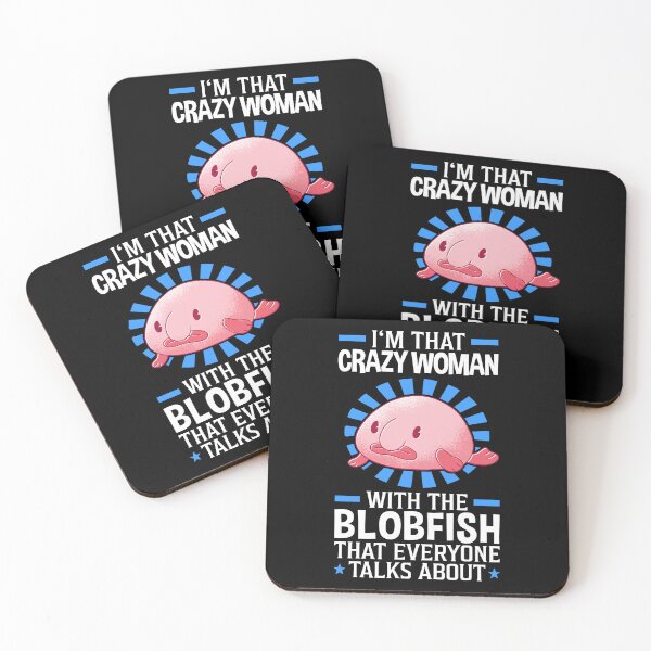 Item preview, Crazy woman with the blob fish designed and sold by madgrfx.