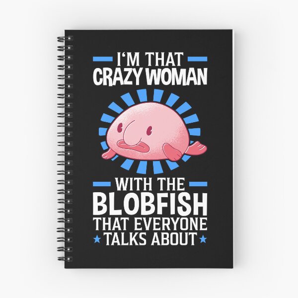 Item preview, Crazy woman with the blob fish designed and sold by madgrfx.