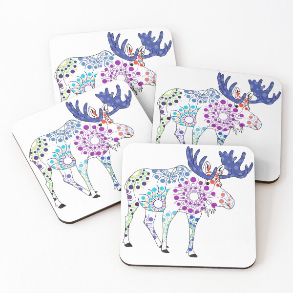 Item preview, Moose with Designs designed and sold by Leah Haas.