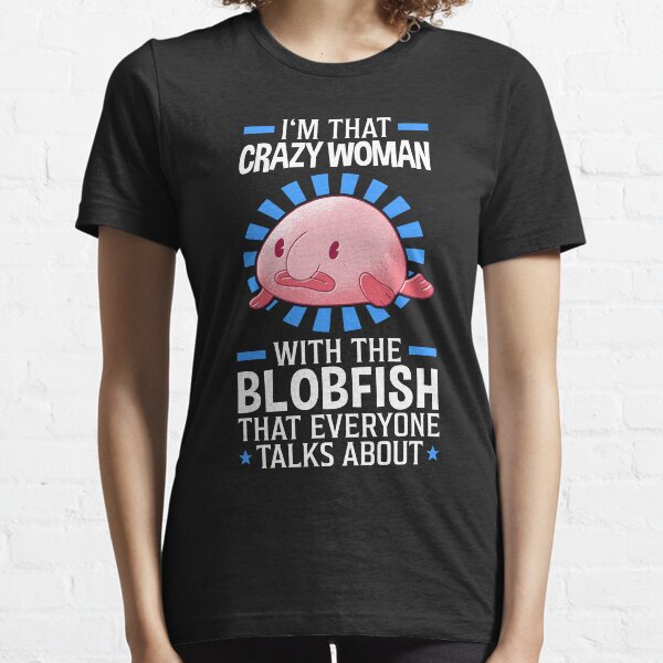  Womens THE BLOBFISH IS MY SPIRIT ANIMAL Funny Blob Fish Meme  V-Neck T-Shirt : Clothing, Shoes & Jewelry