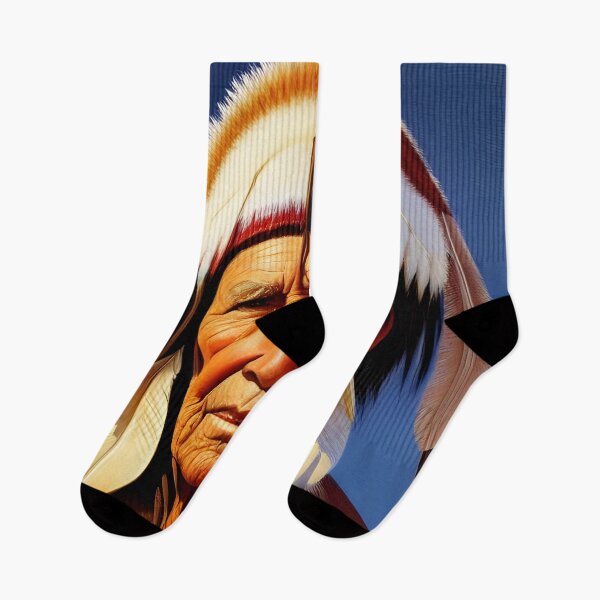 Item preview, Portrait of American Plains Indian designed and sold by Colin Bentham.
