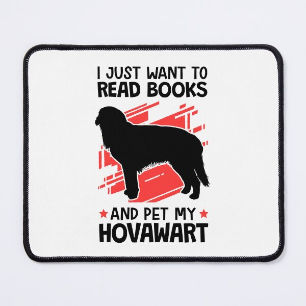 Item preview, I want to read books and pet Hovawart designed and sold by madgrfx.