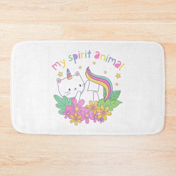 Item preview, my spirit animal is a cat unicorn designed and sold by ThreadlyAndCo.