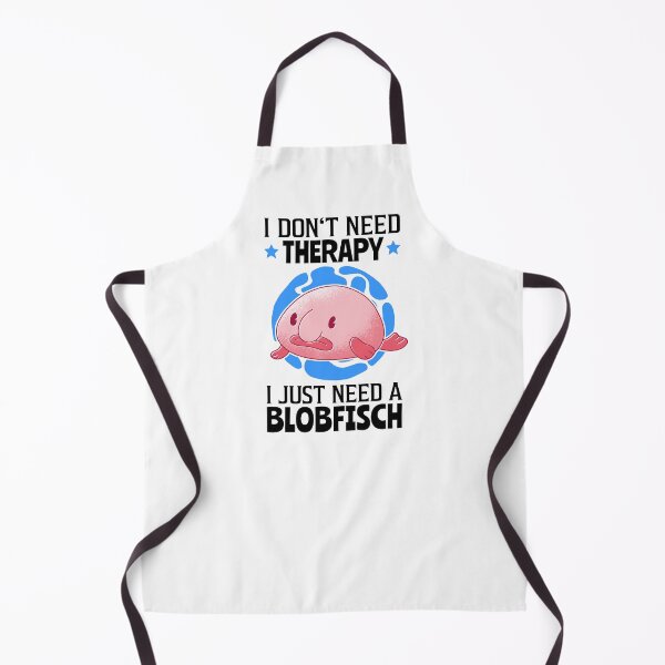 Item preview, Blobfish are my therapy fish meme designed and sold by madgrfx.