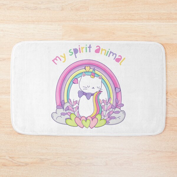 Item preview, my spirit animal is a cat unicorn designed and sold by ThreadlyAndCo.