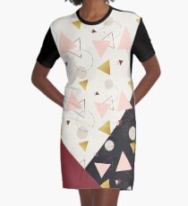 Triangles Mix #redbubble #decor #buyart Graphic T-Shirt Dress
