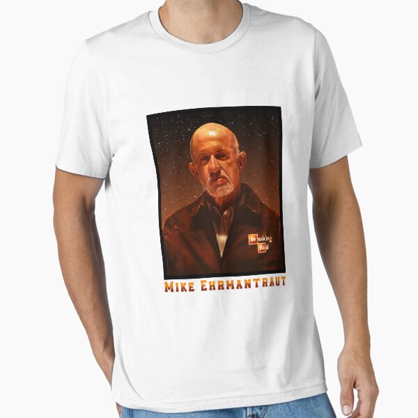 Vista previa del artículo con la obra «Mike Ehrmantraut - Breaking Bad - Mejor llama a Saul», diseñado y vendido por Bandit-boy.