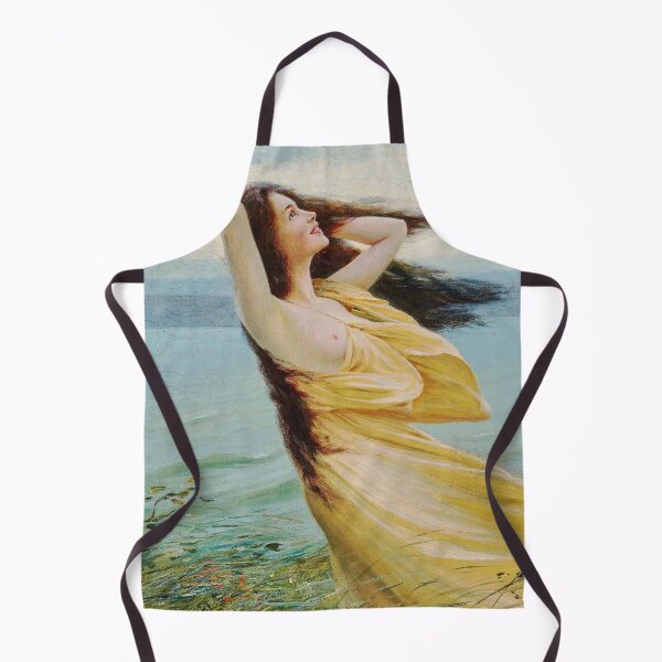 Item preview, Young Woman by the Water Max Nonnenbruch -Goddess beautiful Woman designed and sold by TeeARTHY.