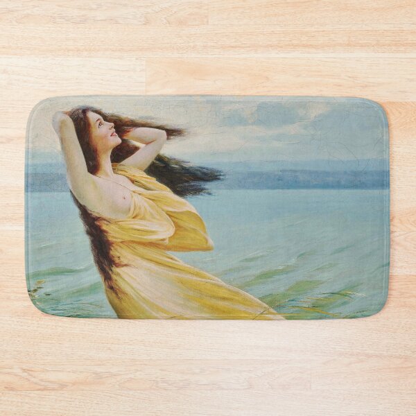 Item preview, Young Woman by the Water Max Nonnenbruch  -Goddess beautiful  Woman designed and sold by TeeARTHY.