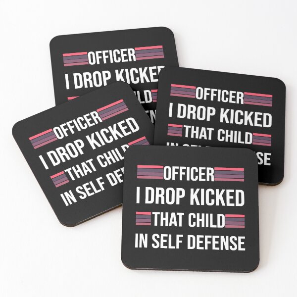 Item preview, Officer I Drop Kicked That Child In Self Defense   designed and sold by Alacenakartd.