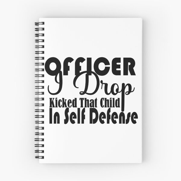 Item preview, Officer I Drop Kicked That Child In Self Defense designed and sold by Alacenakartd.