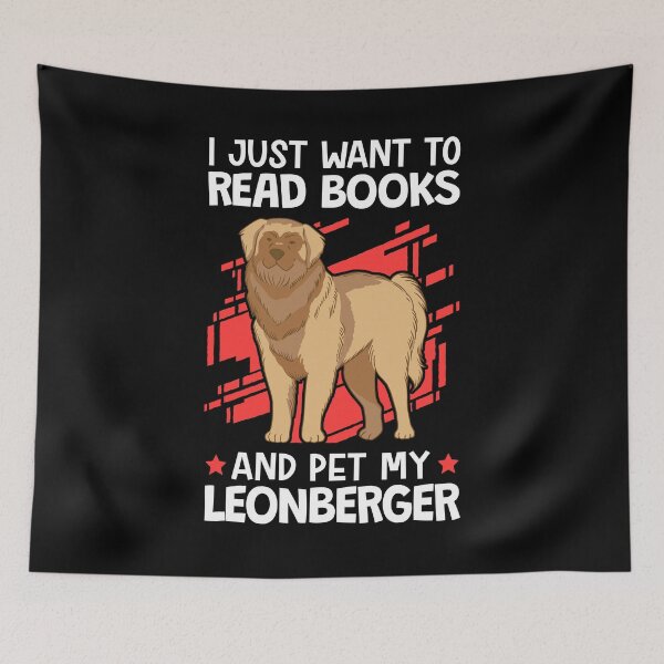 Item preview, Read books and pet Leonbergers designed and sold by madgrfx.